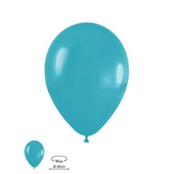 Globo látex turquesa fashion sld 30cm 50und | Ducaval | Envíos 24/48 