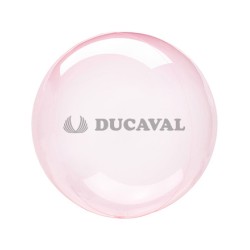 Globo círculo cristal rosa fuerte 18" 45cm 