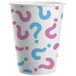 Vasos cartón girl or boy 20cl 8ud | Ducaval | Envíos 24/48 horas