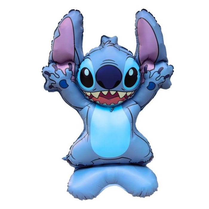 Globo foil forma Stitch con base  | Ducaval | Envías 24/48 horas 