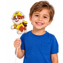 Globo Foil Mini Rubble Patrulla Canina para Cumpleaños| Ducaval | Env