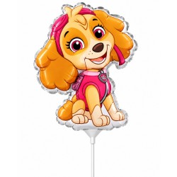 Globo Foil Mini Skye Patrulla Canina para Fiestas Infantiles | Ducava