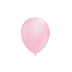 Globos látex rosa bebé matte 95cm 50u | Ducaval | Envíos 24/48 horas