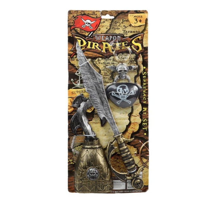 Kit pirata con sable infantil | Ducaval | Envíos 24/48h