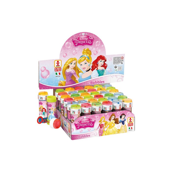 Pompas jabón princesas Disney 60ml