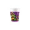 Vasos papel tortugas ninja 200cl 8u | Ducaval | Envíos 24/48 horas