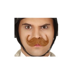 Bigote marrón