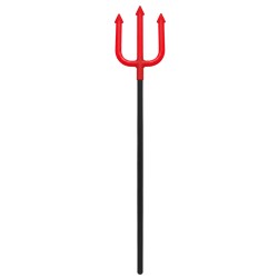 Tridente De Diablo Rojo 110 Cm | Ducaval | Envíos 24/48 horas