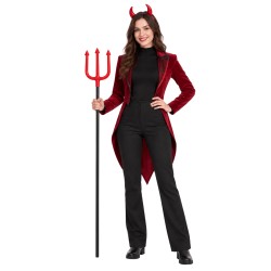 Tridente De Diablo Rojo 110 Cm | Ducaval | Envíos 24/48 horas