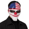 Máscara De Payaso Con Bandera Americana | Ducaval | Envíos 24/48h