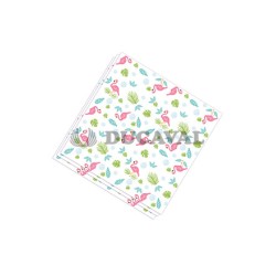 Servilletas Flamenco 33x33 cm 12 U  Disfraces Ducaval