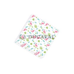 Servilletas Flamenco 33x33 cm 12 U  Disfraces Ducaval