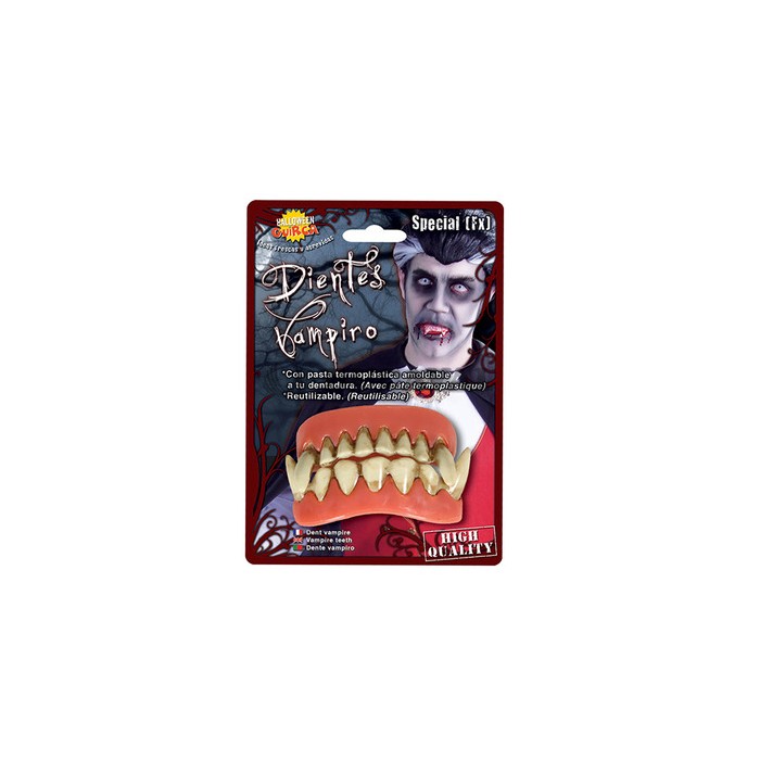 Dientes de vampiro dobles