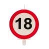 Vela 18 cumpleaños señal prohibido | Ducaval | Envíos 24/48 horas