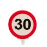 Vela 30 cumpleaños señal prohibido | Ducaval | Envíos 24/48 horas