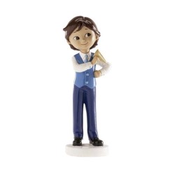 Figura niño comunión con avión 13cm | Ducaval | Envíos 24/48 horas
