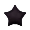 Foil estrella satín negra 48cm | Ducaval | Envíos 24/48 horas