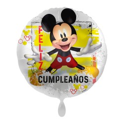 Globo foil Mickey felix cumpleaños 45cm | Ducaval | Envíos 24/48 hora