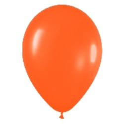 Globo látex fashion naranja 12.5cm 100 unidades | Ducaval | Envíos 24