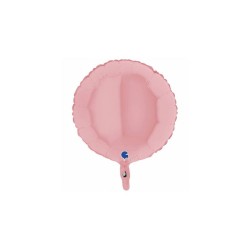 Globo foil rosa mate 46cm | Ducaval | Envíos 24/48 horas