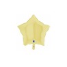 Estrella foil amarillo mate 46cm | Ducaval | Envíos 24/48 horas 