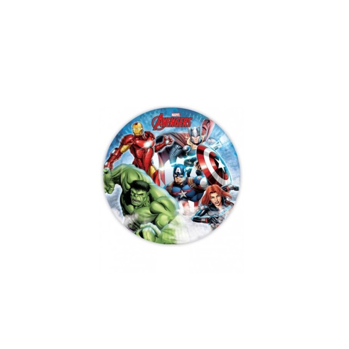 Platos vengadores 23cm 8u. | DUCAVAL | Envíos 24/48h