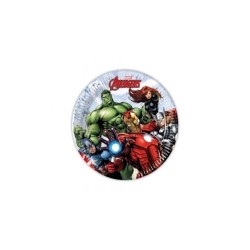 Platos vengadores 20cm 8u. | DUCAVAL | Envíos 24/48h