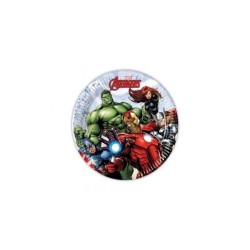 Platos vengadores 20cm 8u. | DUCAVAL | Envíos 24/48h