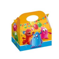 Cajas regalo monsters 15x9x15cm 12U | Ducaval | Envías 24/48 horas 