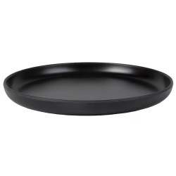 Plato melamina Jerrod negro 21cm | Ducaval | Envías 24/48 horas 