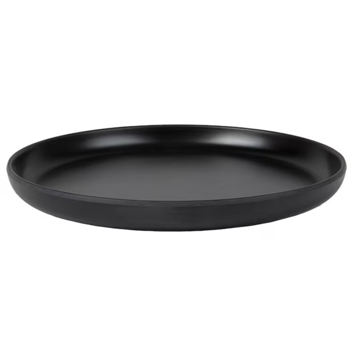 Plato melamina Jerrod negro 21cm | Ducaval | Envías 24/48 horas 