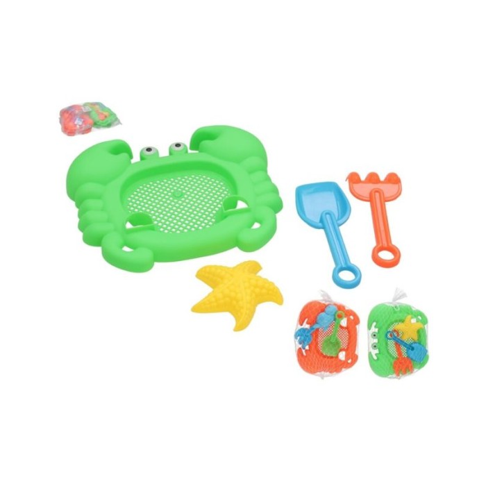 Set cangrejo y acc playa 22x5x18cm | Ducaval | Envías 24/48 horas 