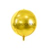 Globo foil balón oro metalizado 40cm  Disfraces Ducaval