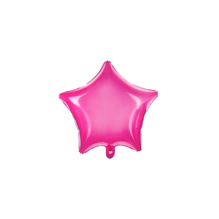 Globo foil estrella fucsia 48cm