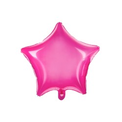 Globo foil estrella fucsia 48cm
