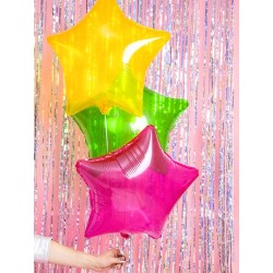 Globo foil estrella fucsia 48cm