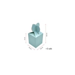 Caja manzana Azul 3uds. | Ducaval | Envías 24/48 horas 