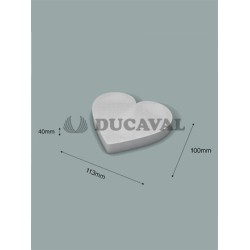 Base corazón 100 x 40 mm