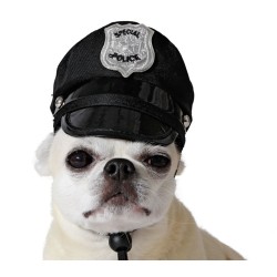Gorro policía masotas 11cm | Ducaval | Envías 24/48 horas 