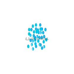 Confetti color turquesa 1.5cm | Ducaval | Envíos 24/48h