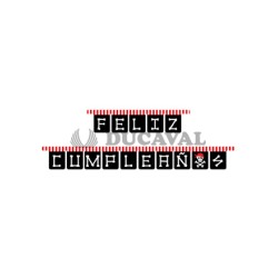 Guirnalda  Feliz Cumpleaños piratas 2.10mts | Ducaval |