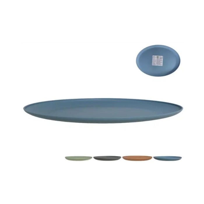 Bandeja oval klan 38x30x2.5 cm  | Ducaval | Envías 24/48 horas 