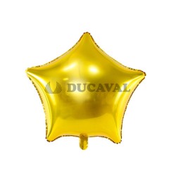 Globo foil estrella oro 48CM