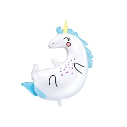 Globo foil unicornio 70x75cm