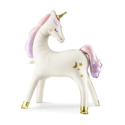 GLOBO FOIL FIGURA UNICORNIO 95X86CM | Ducaval | Envías 24/48 horas 