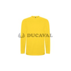Camiseta amarilla manga larga inf.