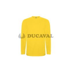 Camiseta amarilla manga larga inf.