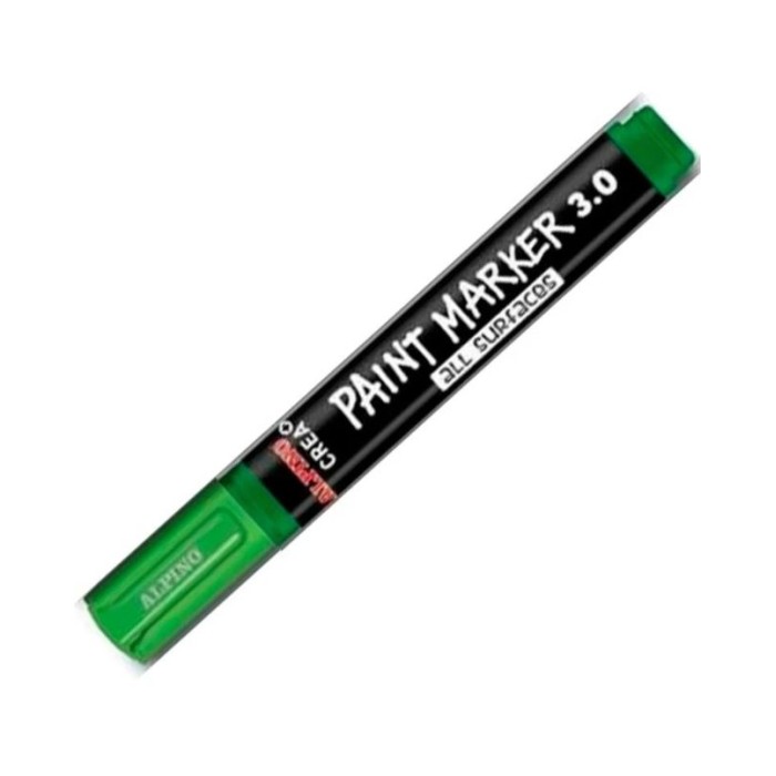 Paint Marker Verde Claro  Disfraces Ducaval