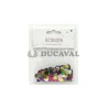 Confeti metalizado corazón colores 10g | Ducaval | Envíos 24/48 horas