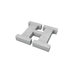 Letra H corcho 200X40mm | Ducaval | Envios 24/48 horas